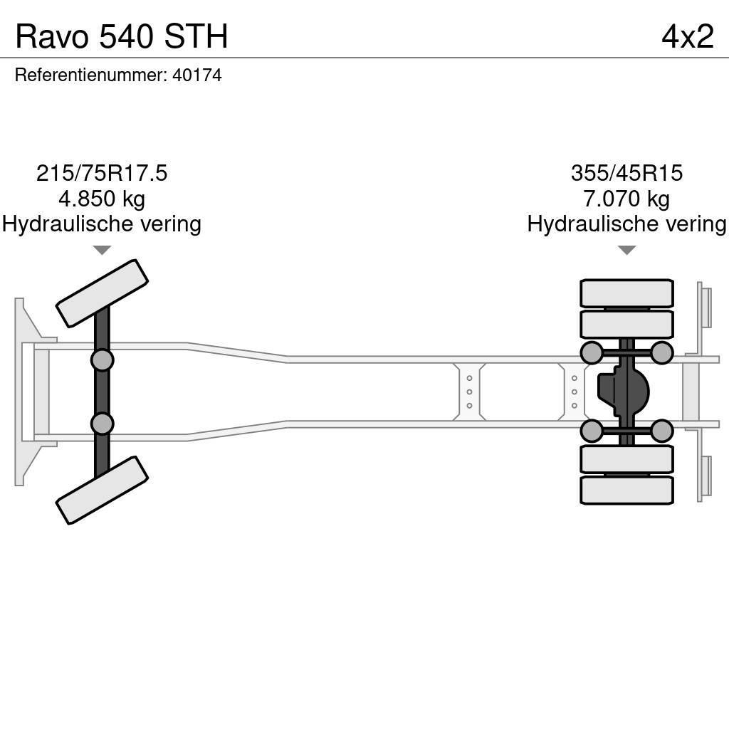 Ravo 540 STH Прибиральні машини