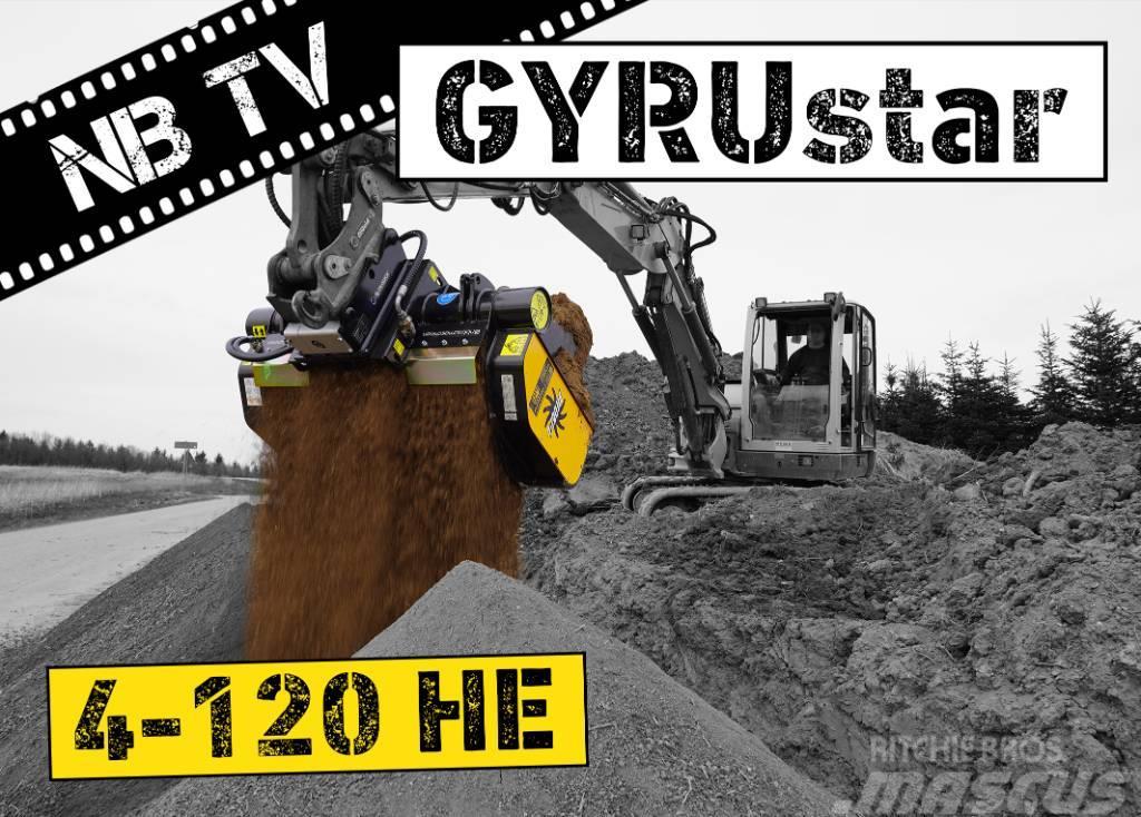 Gyru-Star 4-120HE | Siebschaufel Radlader & Bagger Просівні ковші
