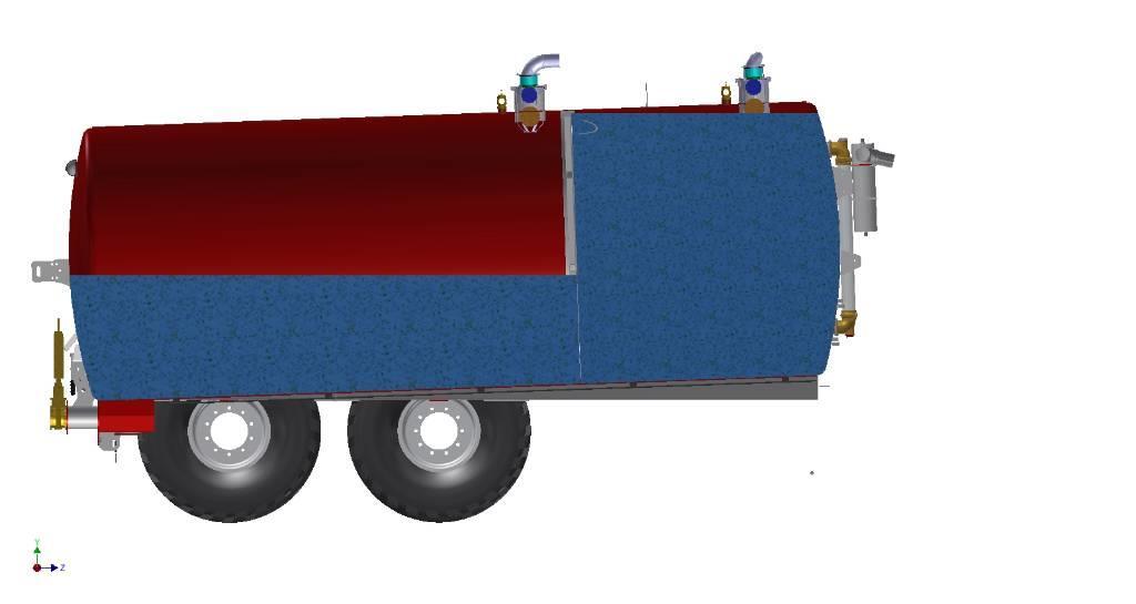 SlurryKat Vakuumvogn 11.000 ltr. Цистерни для перевезення суспензій