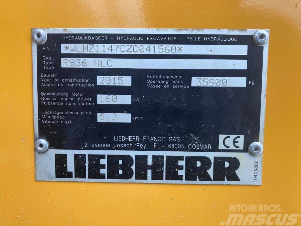 Liebherr 936 Гусеничні екскаватори