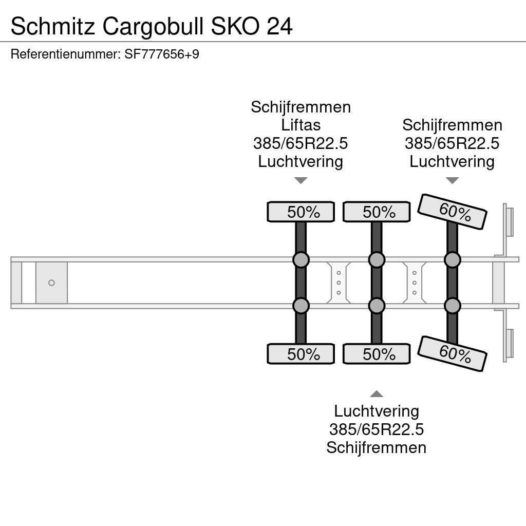 Schmitz Cargobull SKO 24 Напівпричепи з кузовом-фургоном
