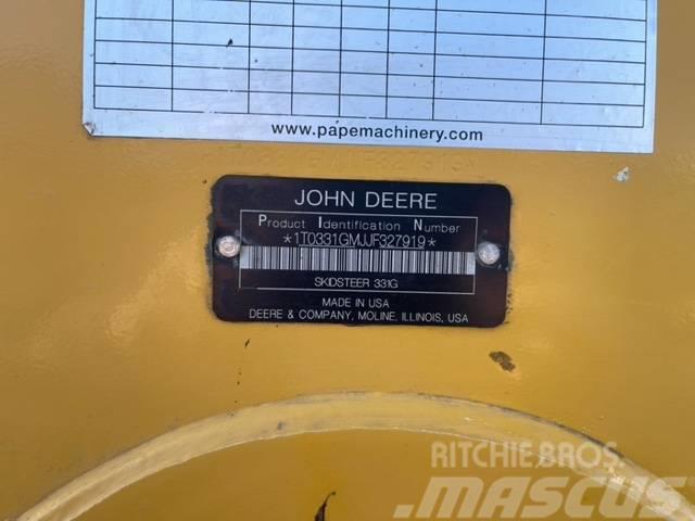 John Deere 331 G Міні-навантажувачі