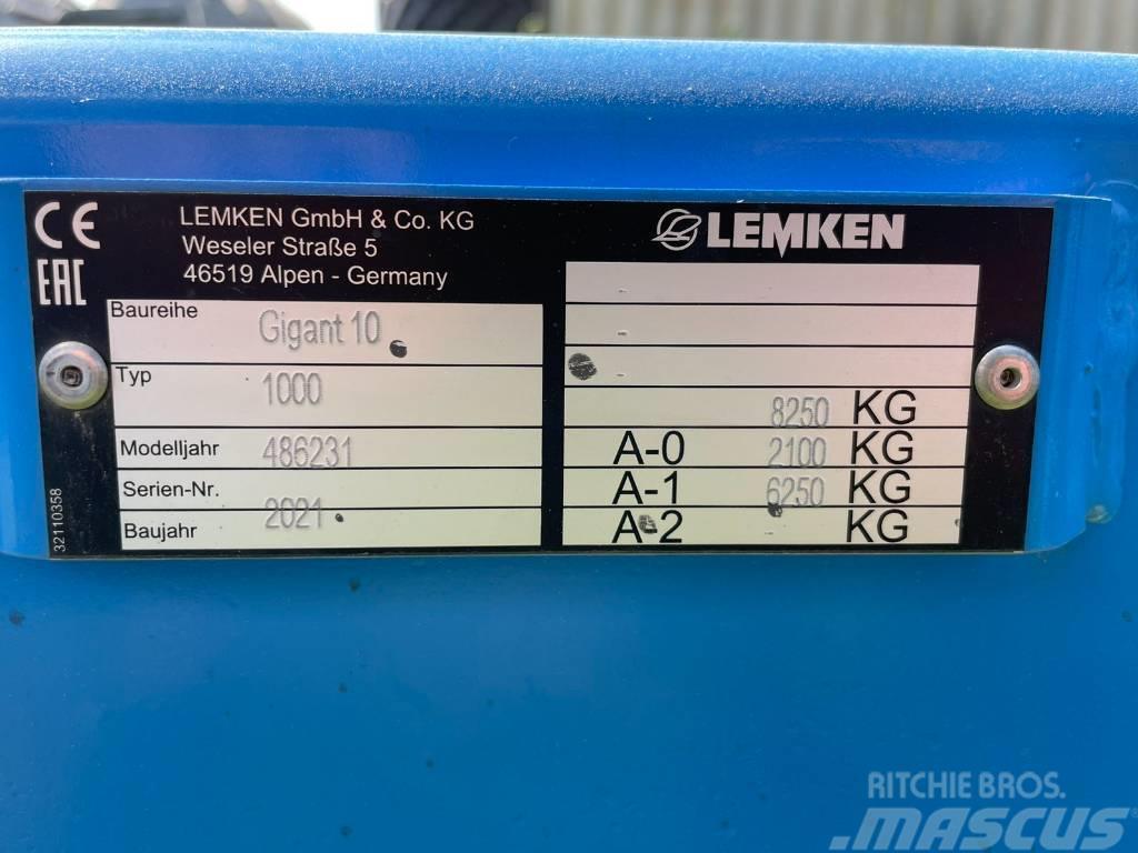 Lemken System Trac Gigant 10/1000 System-Kompaktor Культиватори