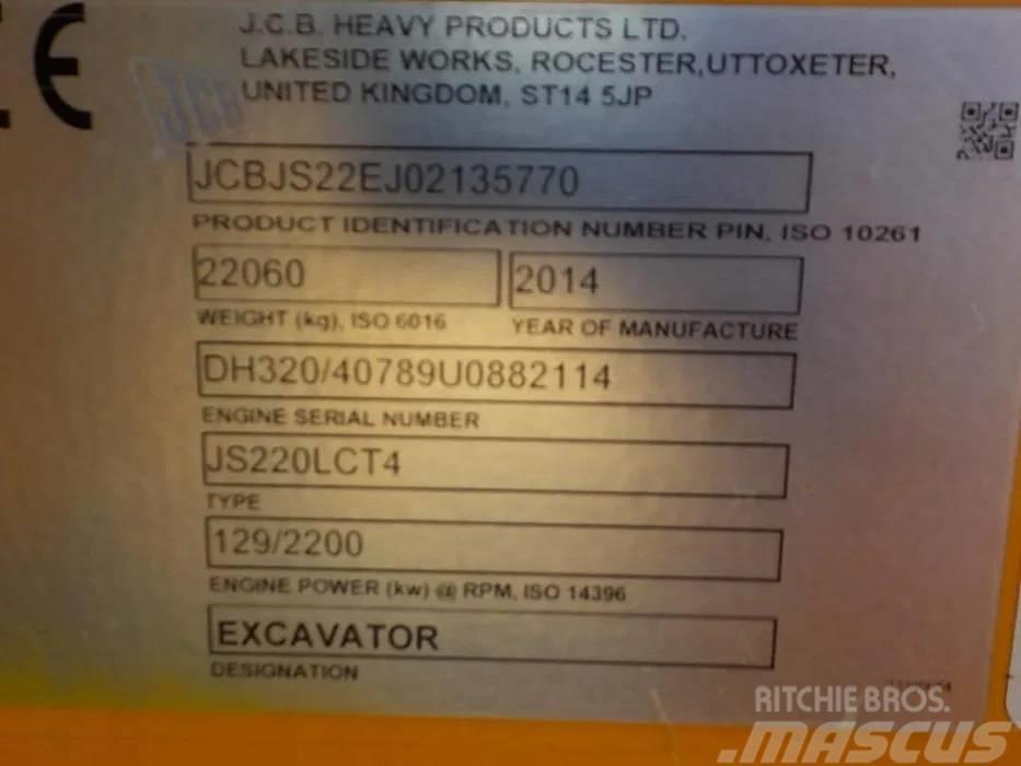 JCB JS220LC Гусеничні екскаватори