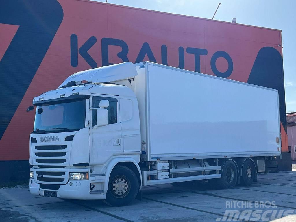 Scania G 450 6x2*4 THERMOKING CO2 / BOX L=8484 mm Рефрижератори