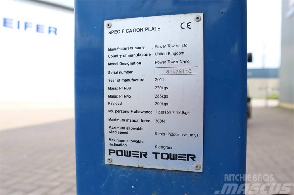 Power TOWER NANO SP Electric, 4.50m Working Height, 200k Колінчаті підйомники