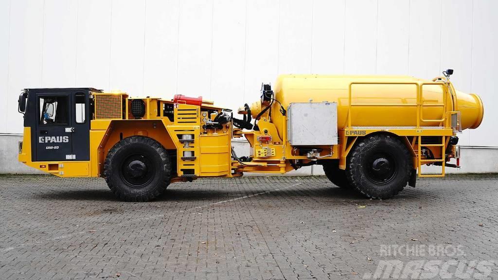 Paus UNI 50-5 BM-TM / Mining / concrete transport mixer Інша підземна техніка