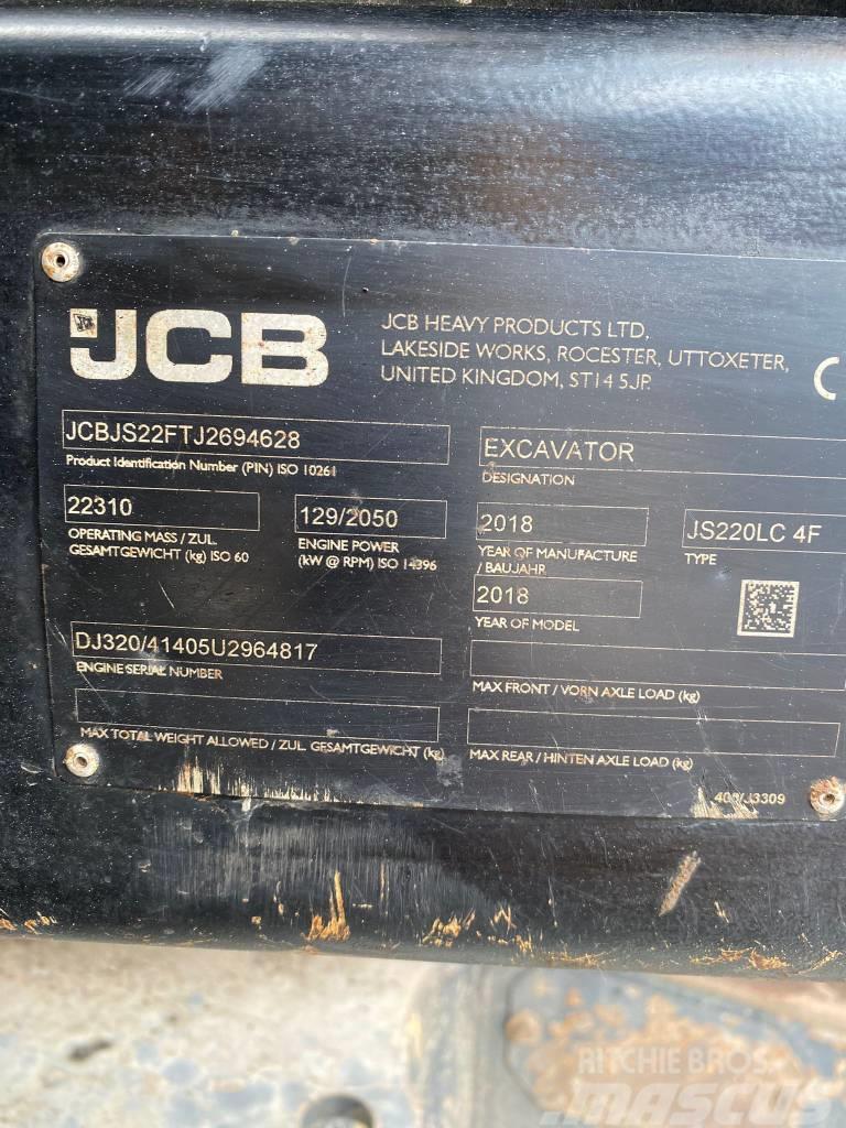 JCB JS 220 LC Гусеничні екскаватори