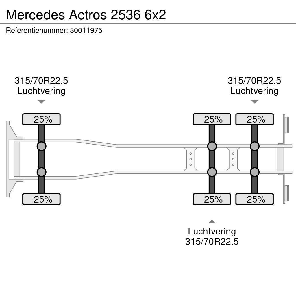 Mercedes-Benz Actros 2536 6x2 Фургони