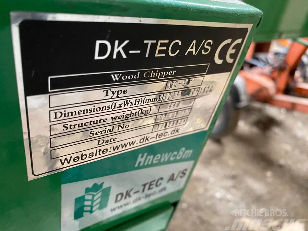 Dk-Tec flishugger til PTO Подрібнювачі деревини