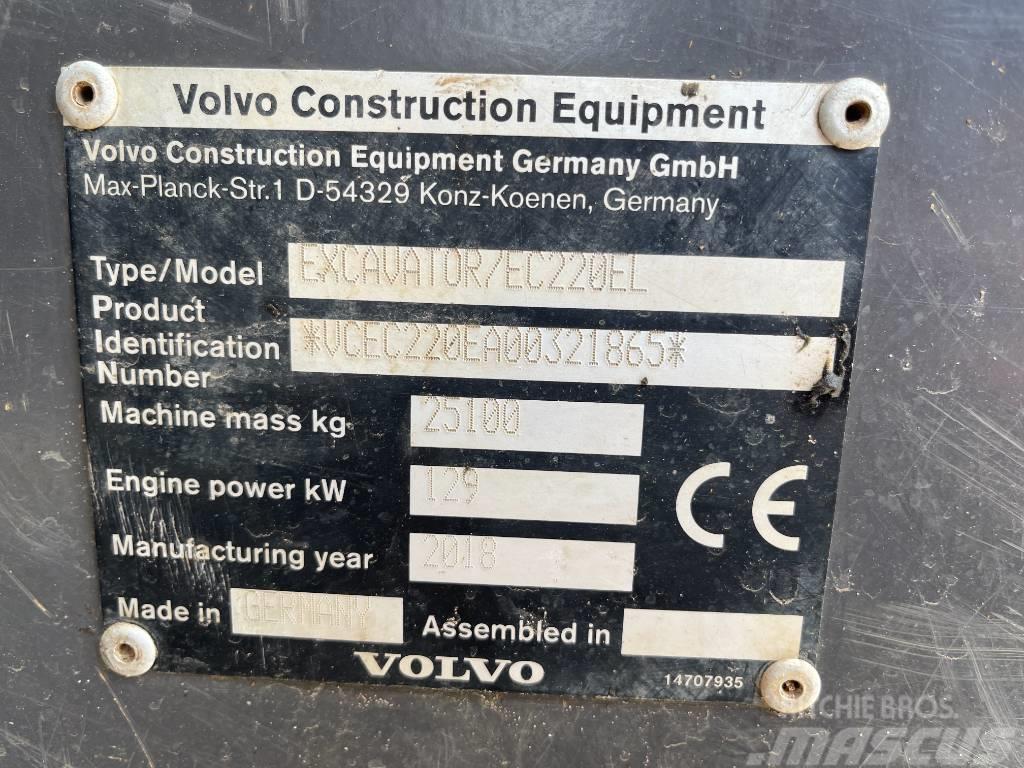 Volvo EC220EL Гусеничні екскаватори