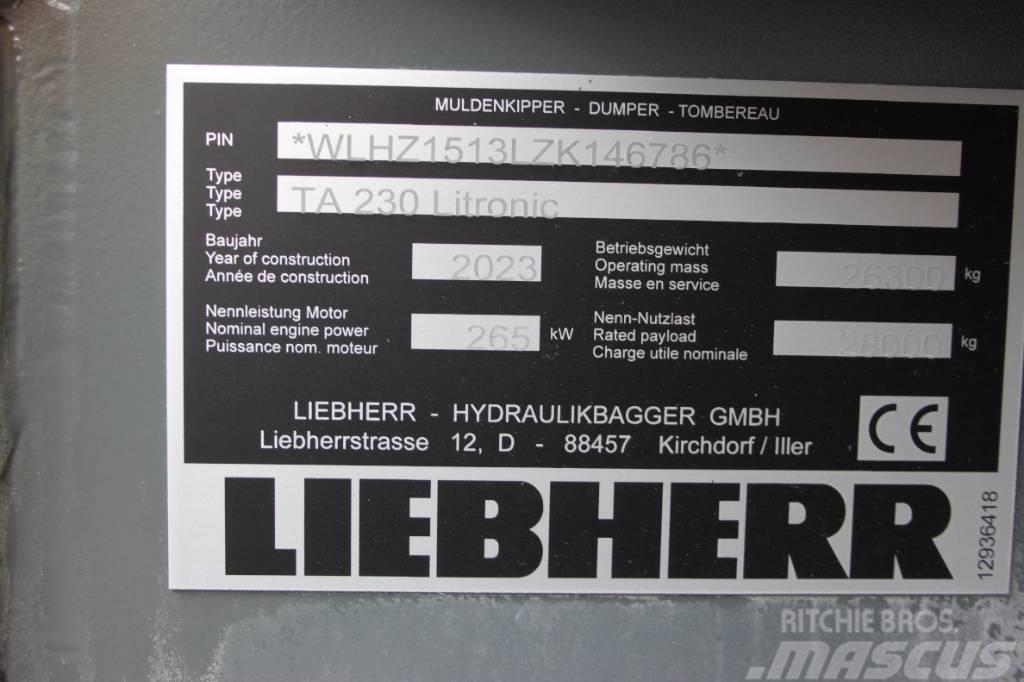 Liebherr TA 230 Зчленовані самоскиди