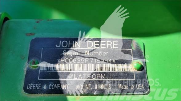 John Deere 635F Жатки