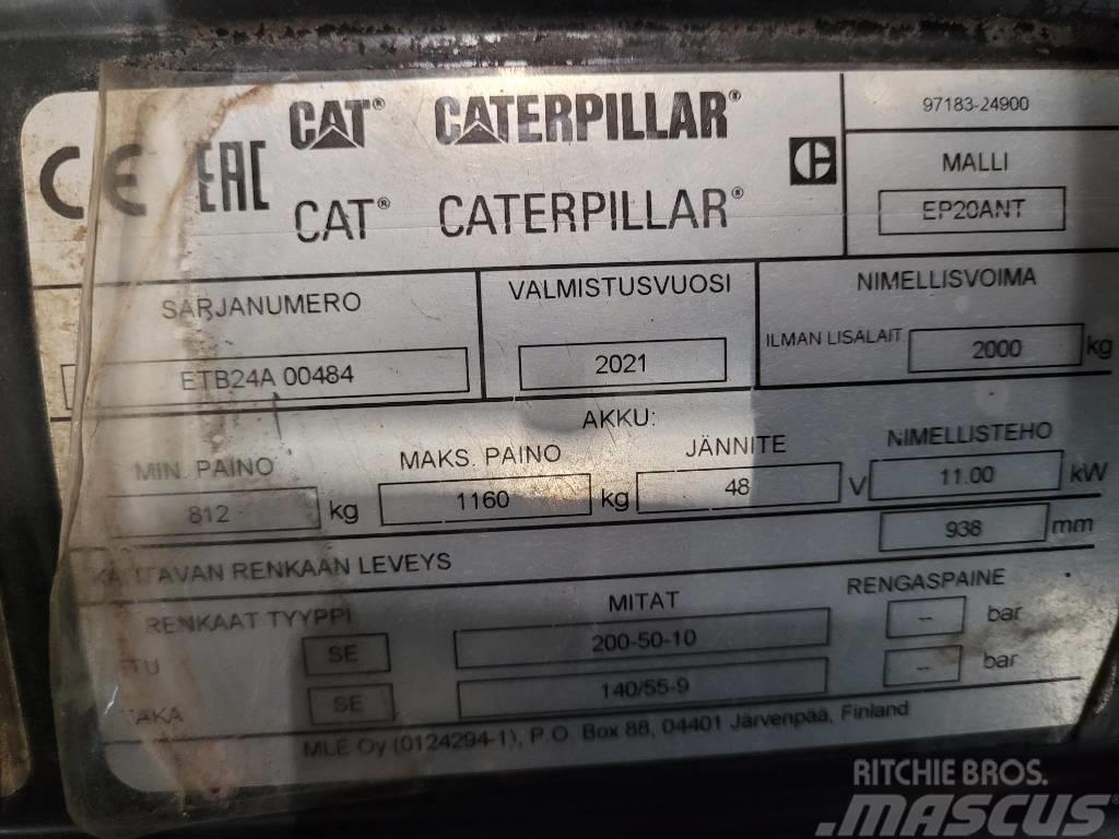 CAT EP 20 Електронавантажувачі