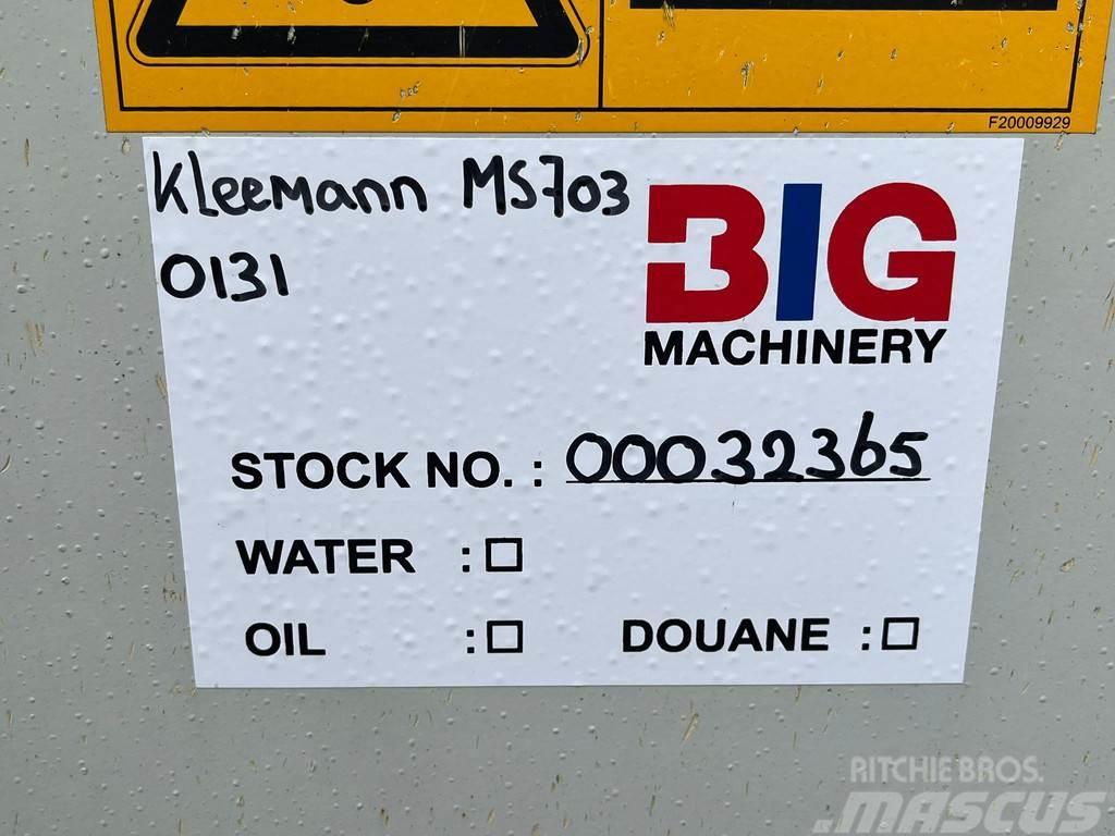 Kleemann MS703 EVO Мобільні грохоти