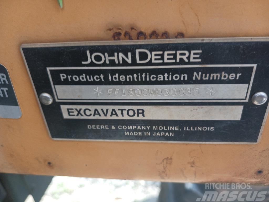 John Deere 180 C Колісні екскаватори