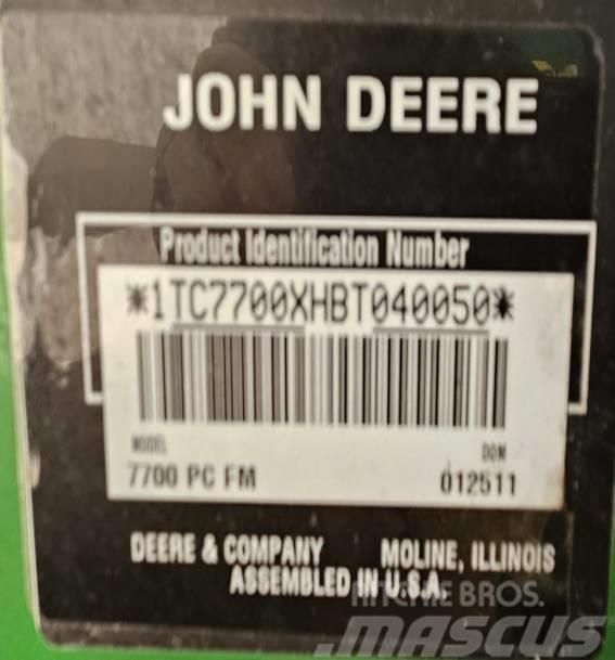John Deere 7700 Косарки фарватера