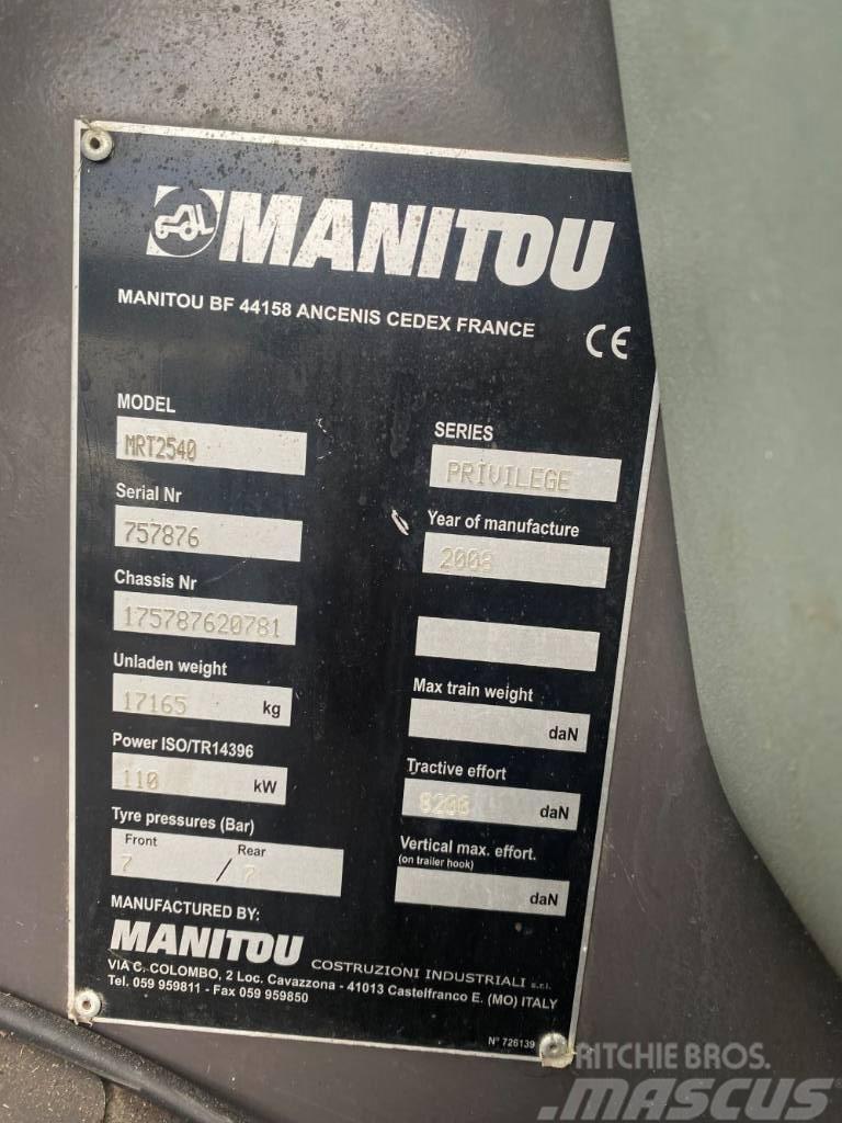 Manitou MRT 2540 Телескопічні навантажувачі