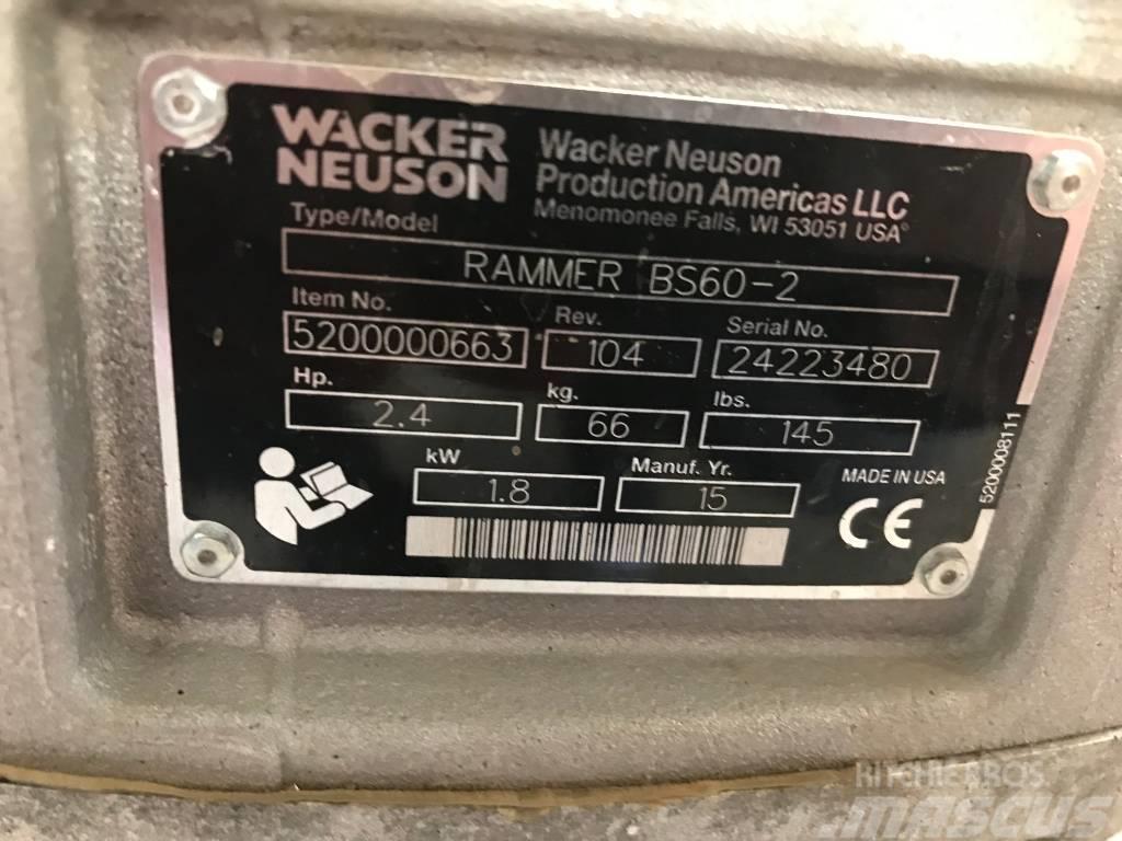 Wacker Neuson BS60-2 Трамбувальники