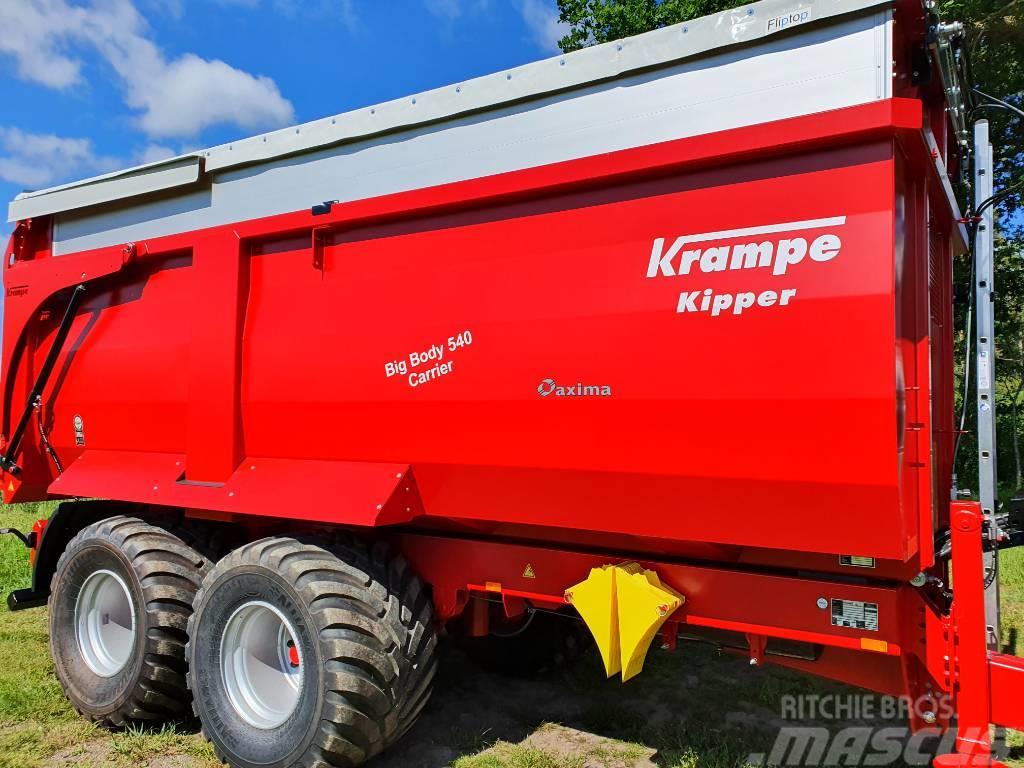 Krampe BB540 Carrier Причепи перевантажувачі зерна