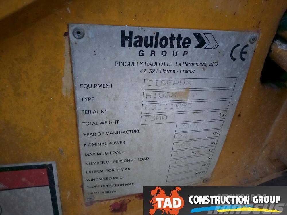 Haulotte H 18 SX Підйомники-ножиці
