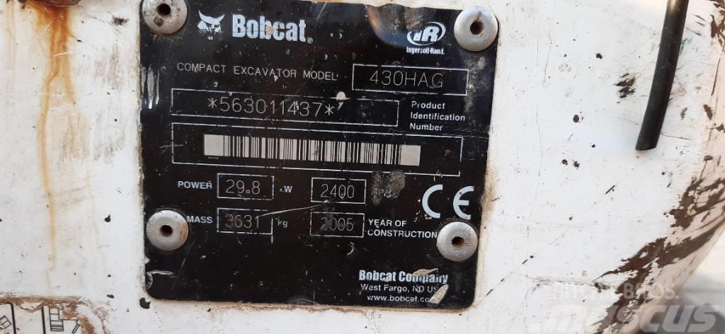 Bobcat 430 HAG Міні-екскаватори < 7т