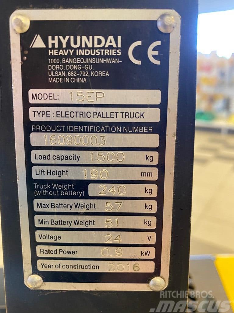 Hyundai 15EP Штабелери