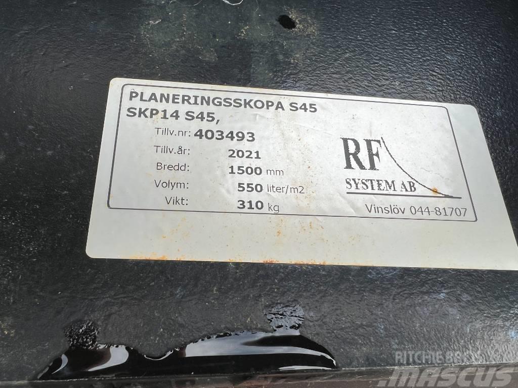  Övrigt Lastning och Gräv RF Skoppaket S45 Екскаватори-навантажувачі