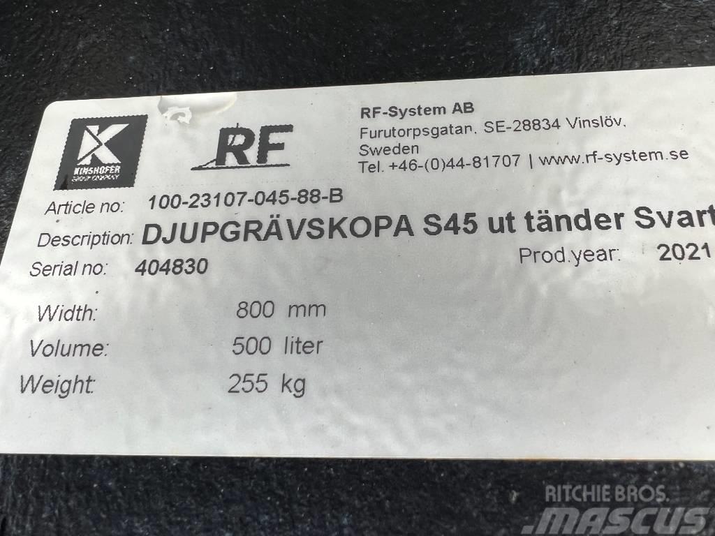  Övrigt Lastning och Gräv RF Skoppaket S45 Екскаватори-навантажувачі