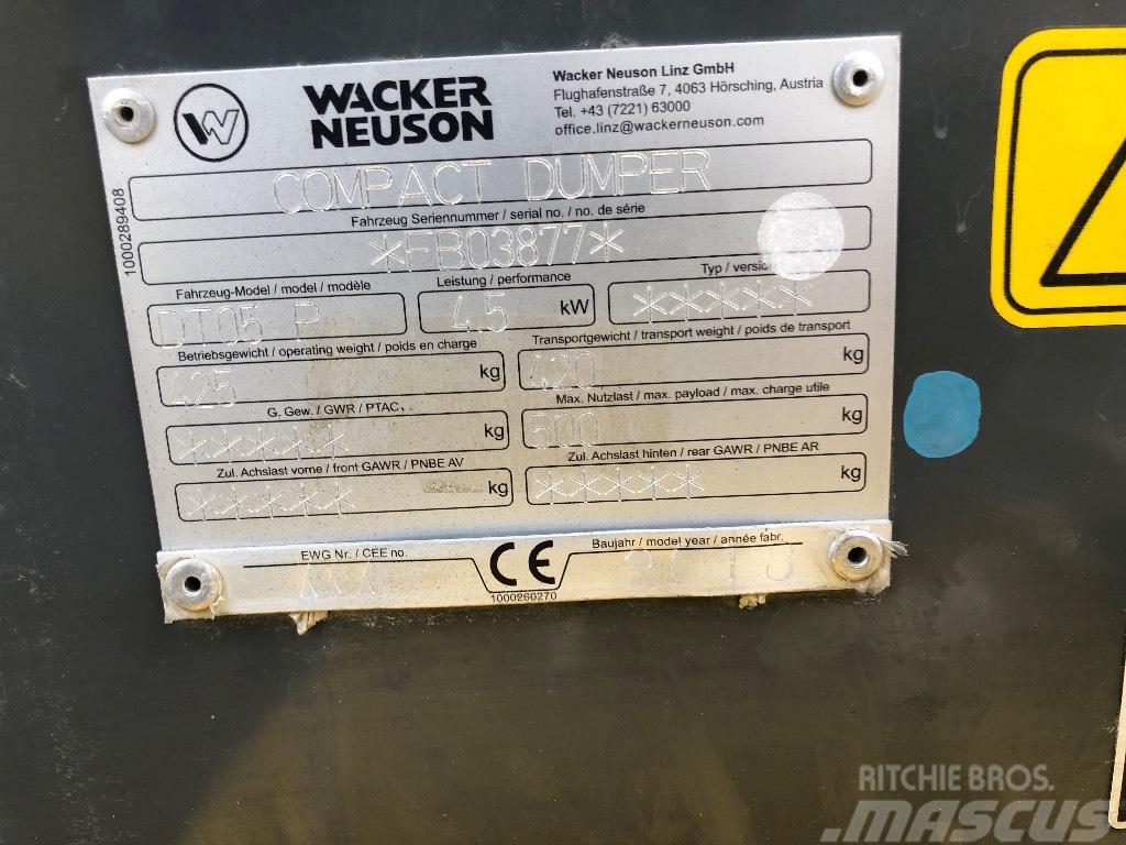 Wacker Neuson DT 05 Гусеничні самоскиди