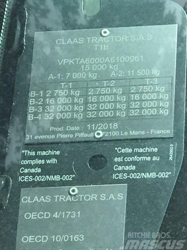 CLAAS 840 Axion Трактори