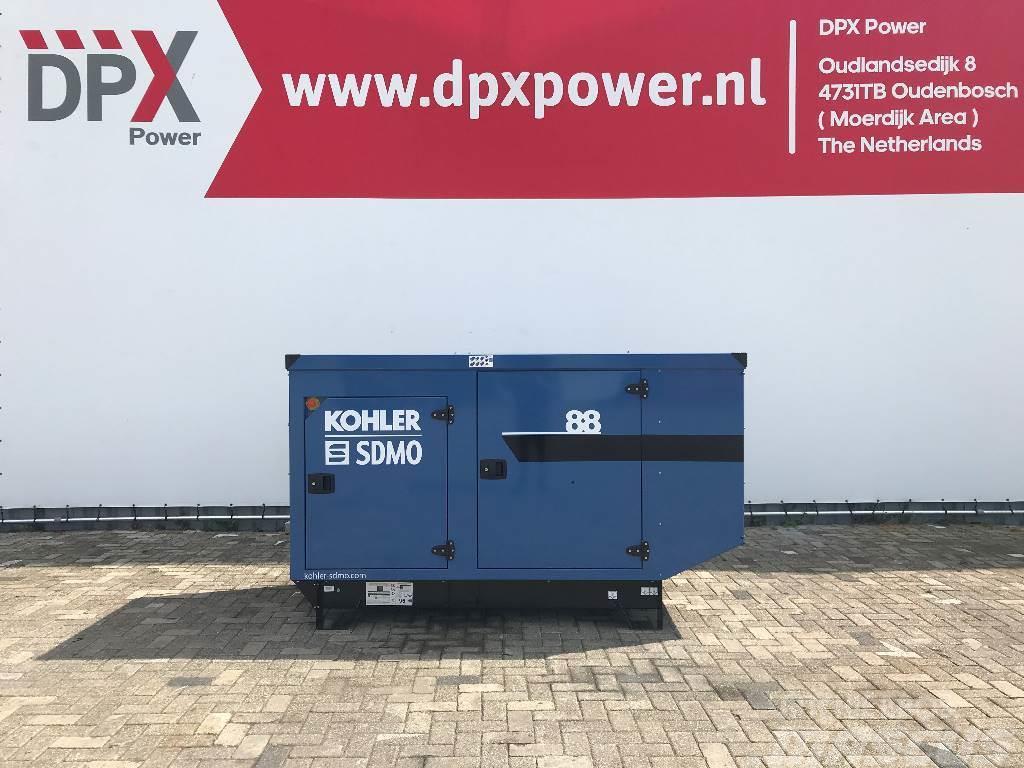 Sdmo J88 - 88 kVA Generator - DPX-17105 Дизельні генератори