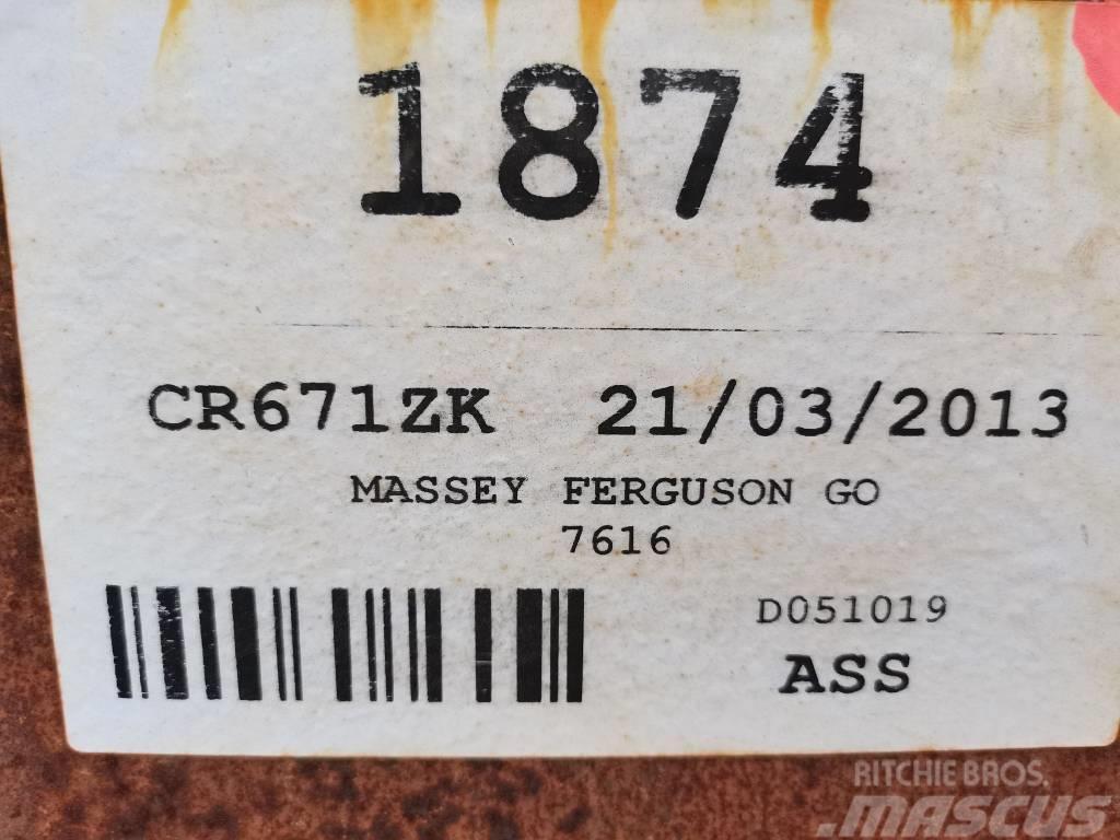 Massey Ferguson 7616 Dyna 6 2013r.Parts Трактори