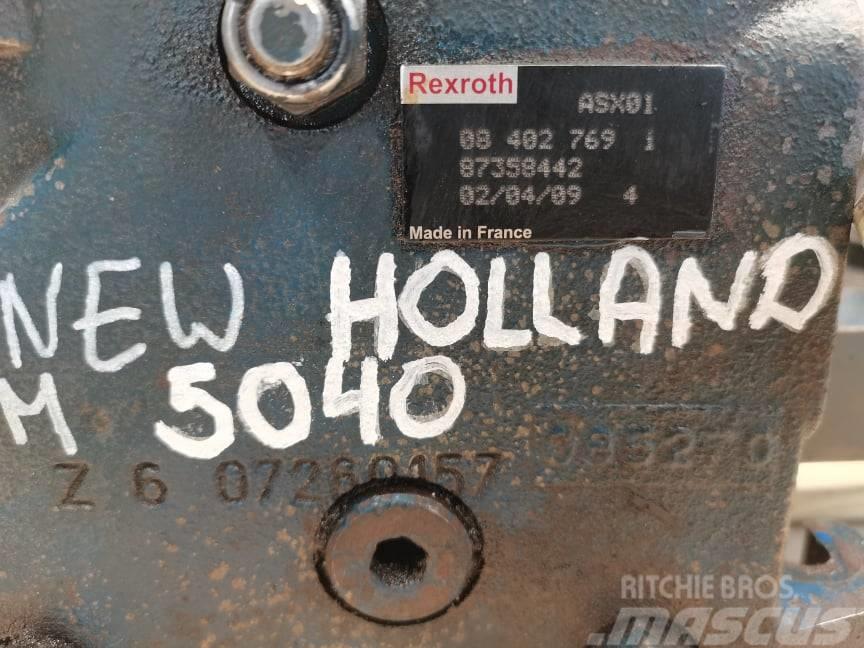 New Holland LM 5080 {hydraulic distributor Rexroth ASX01} Гідравліка