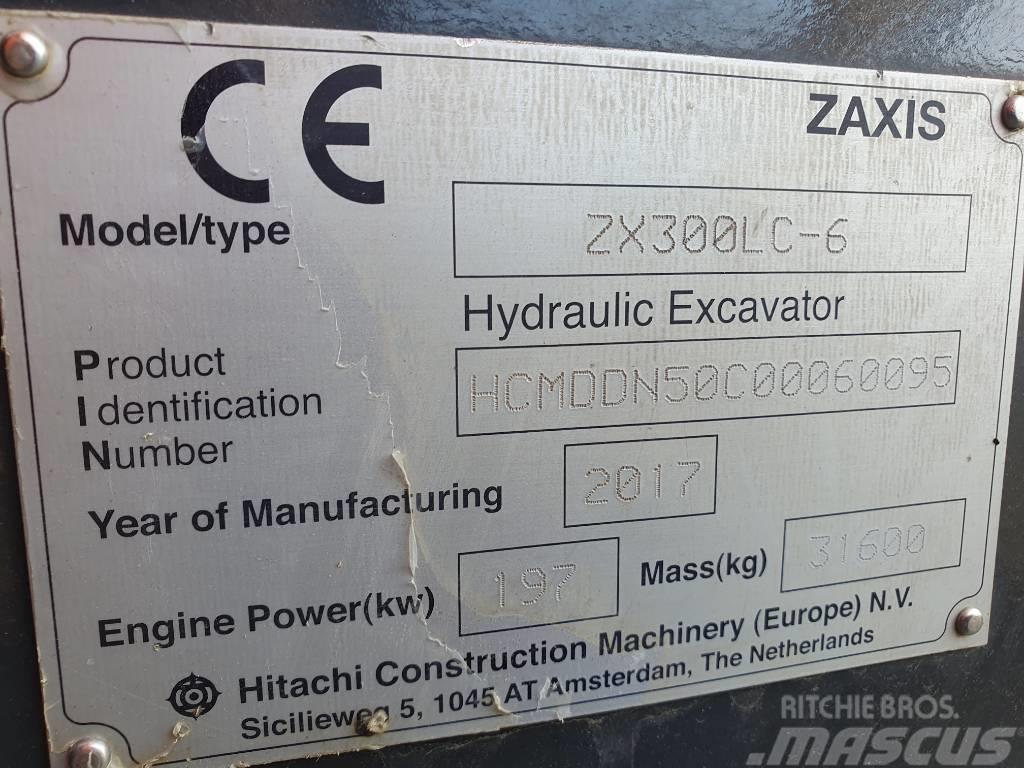 Hitachi Hitatchi ZX300LC-6 Гусеничні екскаватори