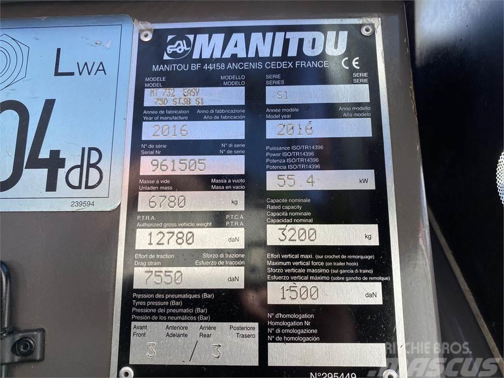 Manitou MT732 EASY COMFORT Телескопічні навантажувачі