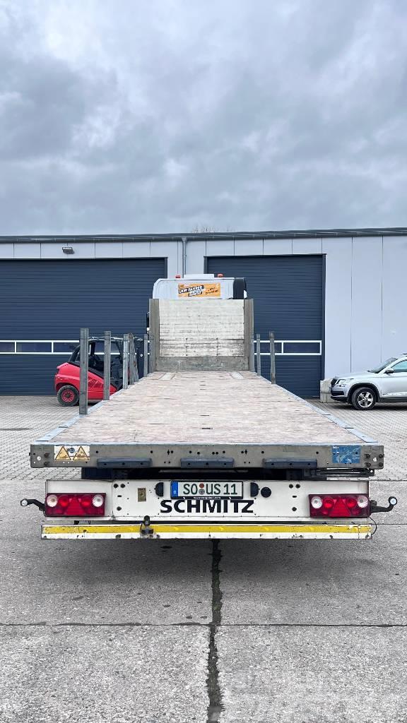 Schmitz Cargobull Plattform / Offener Sattel / Pritsche SPL 24 Напівпричепи-платформи/бічне розвантаження