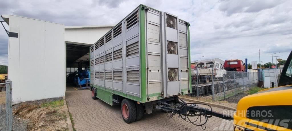  Przyczepa 2 osiowa do transportu zwierząt Трейлери для транспортування тварин