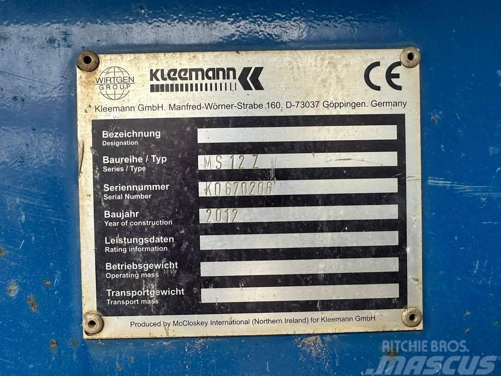Kleemann Mobiscreen MS 12 Z-AD Просіювачі