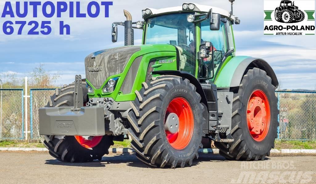 Fendt 939 - 6725 h - AUTOPILOT - 560 BAR - 2017 ROK Трактори