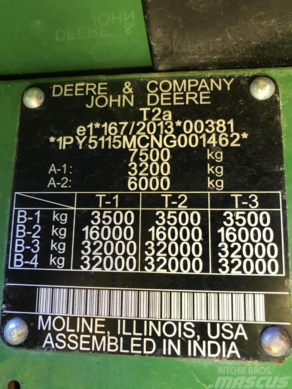 John Deere 5115M Трактори