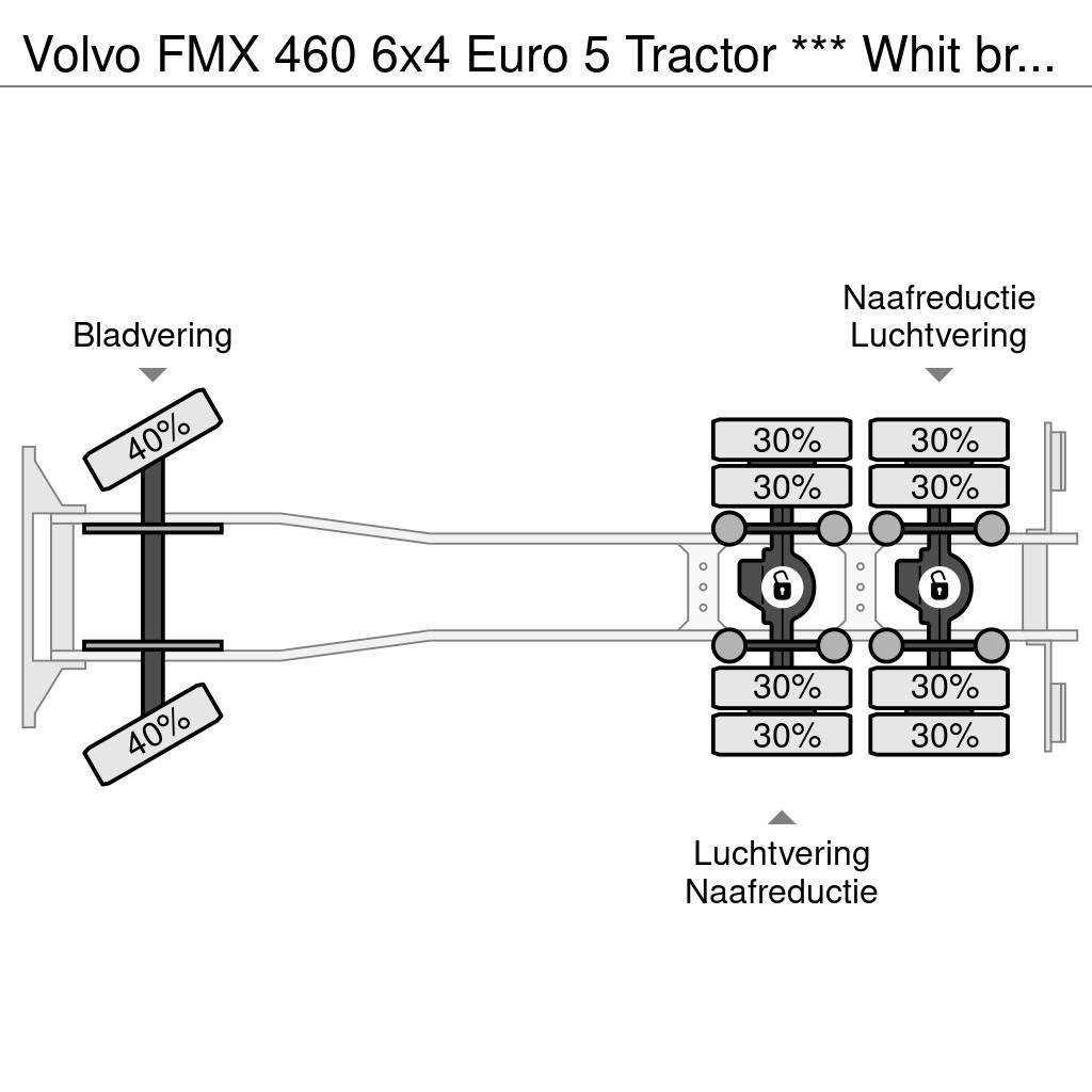 Volvo FMX 460 6x4 Euro 5 Tractor *** Whit bridge to Put автокрани