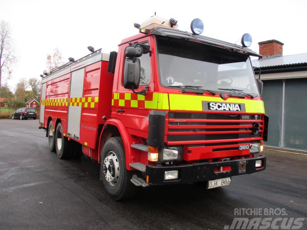 Scania P113hl 6x2 Пожежні машини та устаткування