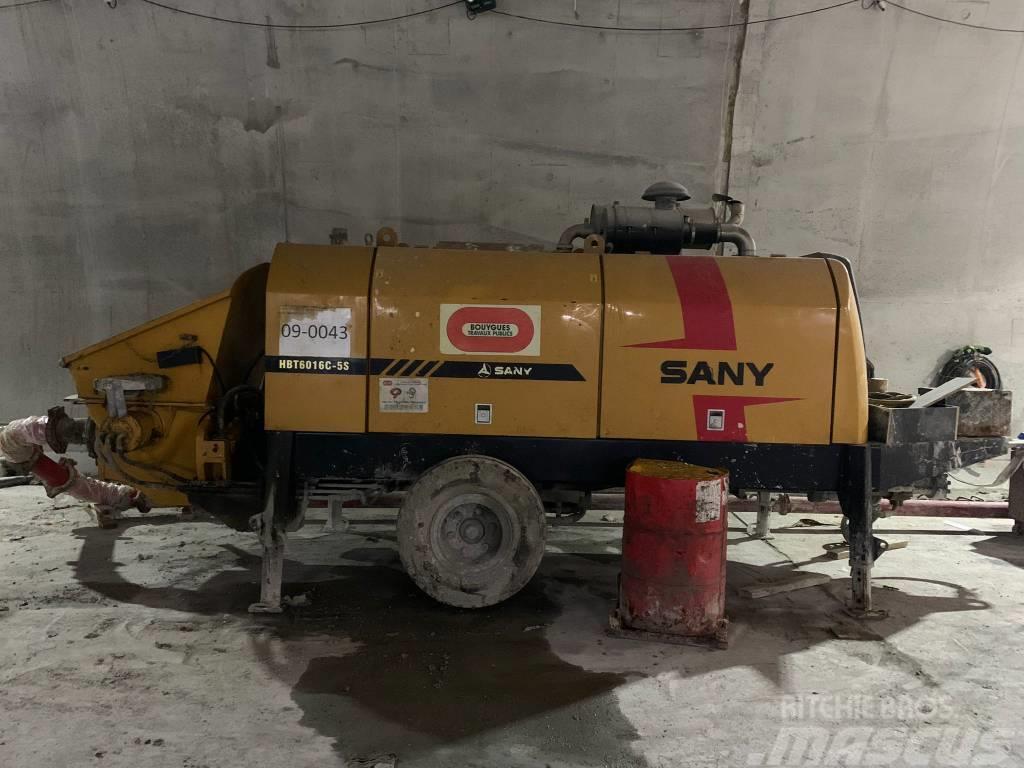 Sany Concrete Pump HBT6016C-5S Бетононасоси