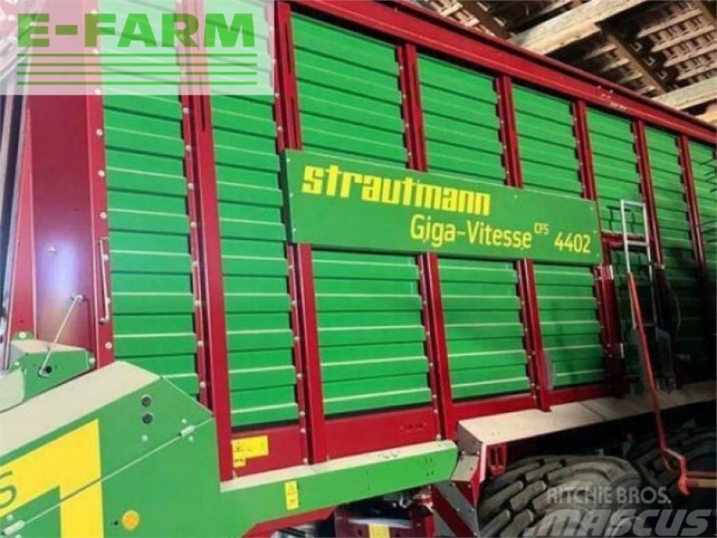 Strautmann giga-vitesse cfs 44 Причепи перевантажувачі зерна