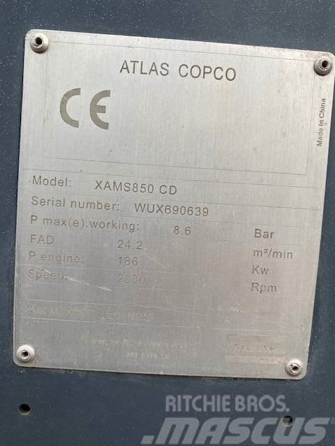 Atlas Copco XAMS 850 CD 7 Компресори
