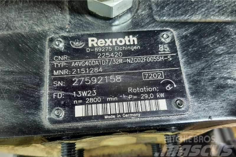 Rexroth Axial Piston Variable Pump A4VG40 Вантажівки / спеціальні