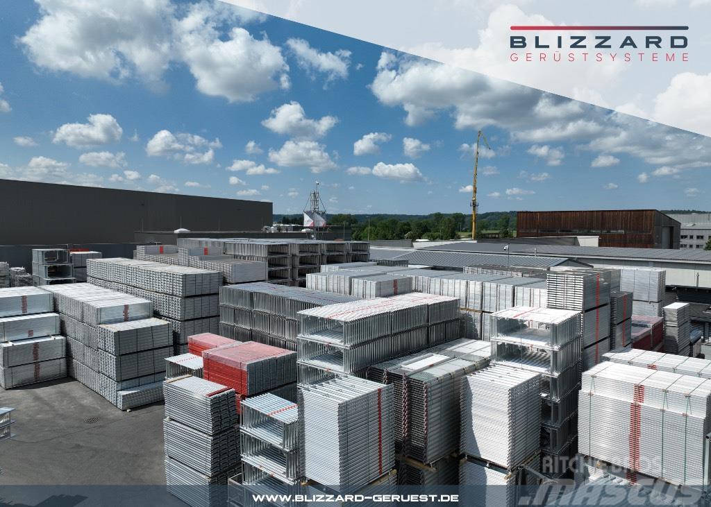 Blizzard S70 163,45 m² neues Blizzard Stahlgerüst + Durchst Ліси будівельні, підйомники, вежі-тури