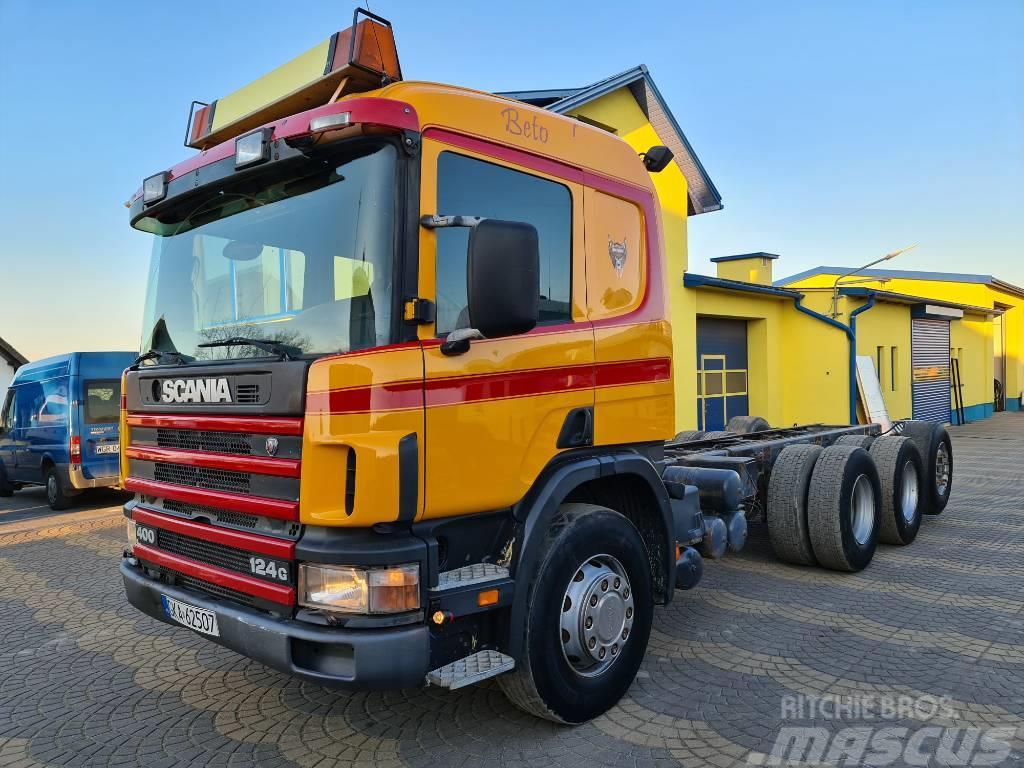 Scania 124L400 6x4, 8x4 Тягачі