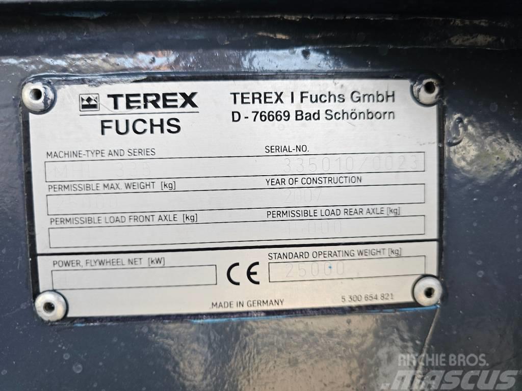Fuchs MHL 335 Material Handler Екскаватори для знесення споруд